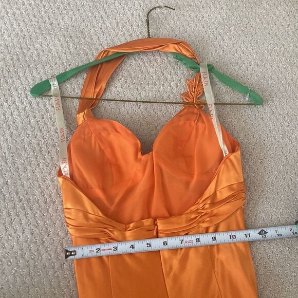 Orange Prom Dress homecoming - Picture 14 of 15